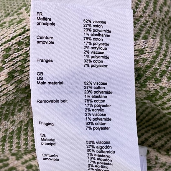 Maje Palm Tree print sweater jacket - Picture 15 of 16